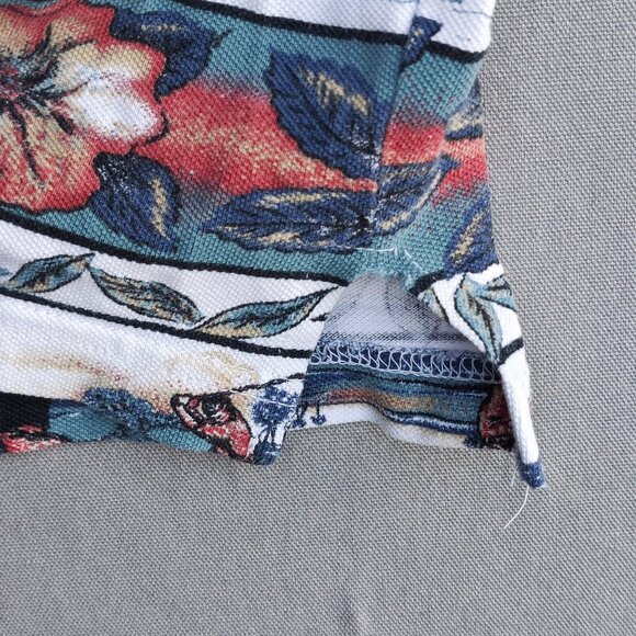 Munsingwear Classic Golf Polo Shirt men'a size L Floral and Golf Theme  Pattern - Picture 7 of 9